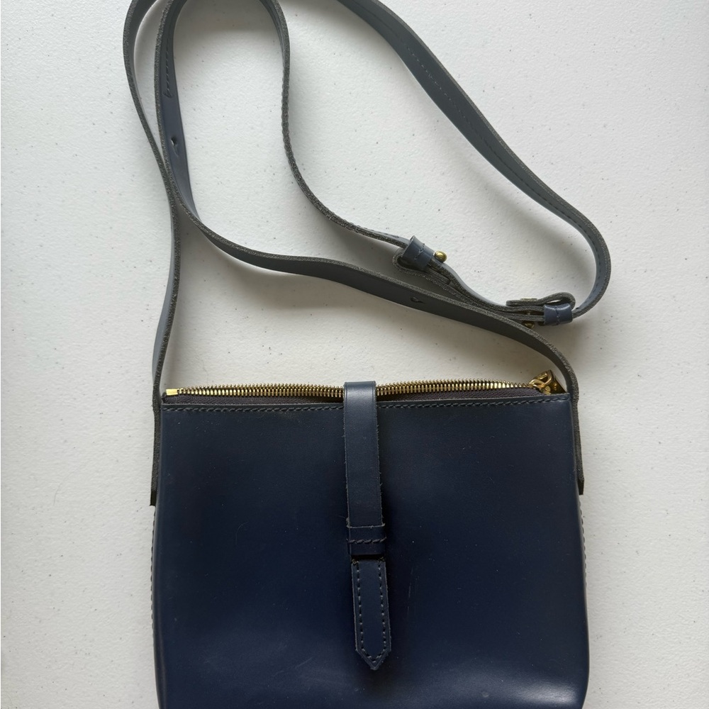 J. Crew Navy Crossbody Bag